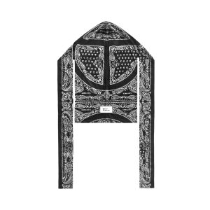 Bandana Print Durag | Black/White