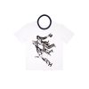 Bye Bitch Back-Slash Ringer T | White