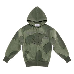 Camo Hoodie | Olive Drab