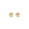Logo Stud Earring | Gold