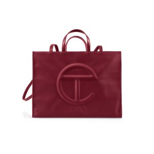Large Shopping Bag | Oxblood