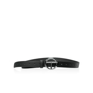 Logo Belt | Silver/Black