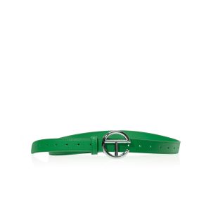 Logo Belt | Silver/Greenscreen