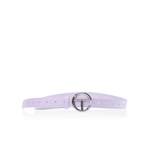 Logo Belt | Silver/Lavender