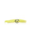 Logo Belt | Silver/Margarine