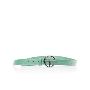Logo Belt | Silver/Sage
