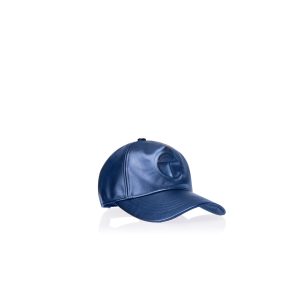 Logo Embossed Hat | Cobalt
