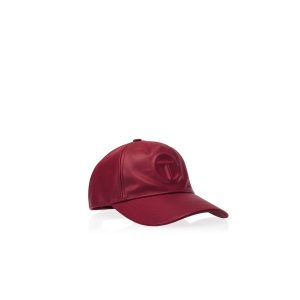 Logo Embossed Hat | Oxblood
