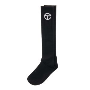 Telfar Logo Socks | Black