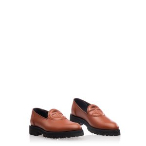 Logo Loafer | Tan