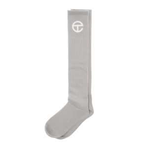 Telfar Logo Socks | Grey
