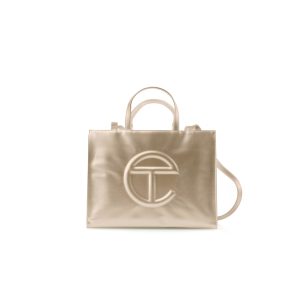 Medium Shopping Bag | Gold