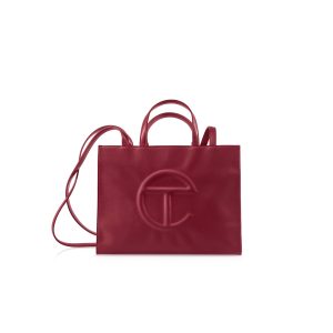 Medium Shopping Bag | Oxblood