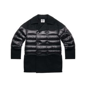 Puff Peacoat | Black
